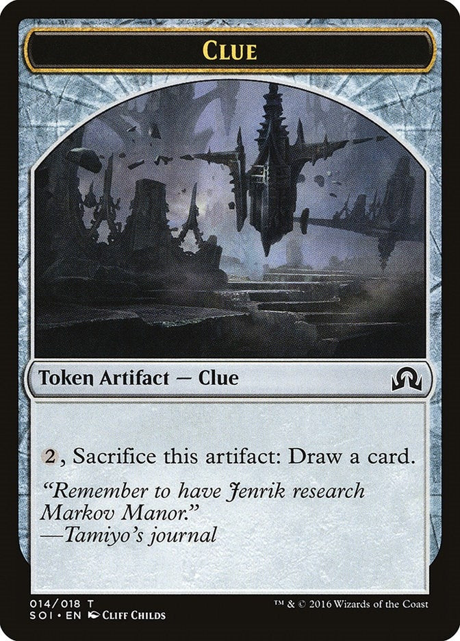 Clue Token (014) (14) (SOI)