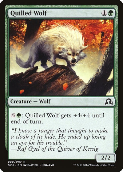 Quilled Wolf (222) (SOI)