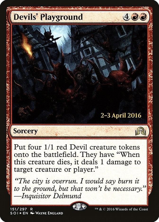 Devils' Playground (151) (PRE)