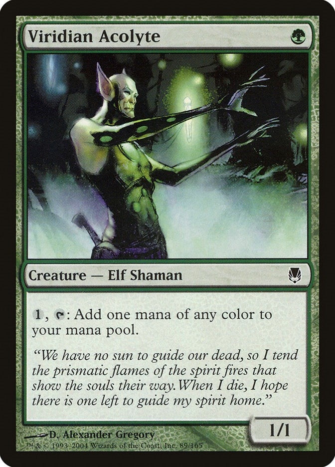 Viridian Acolyte (89) (DST)