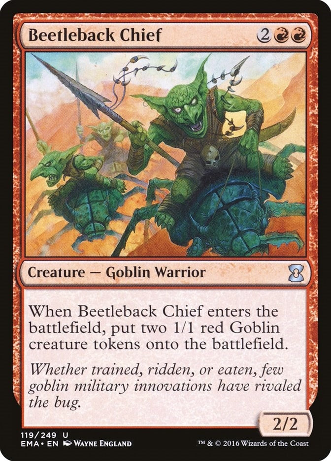 Beetleback Chief (119) (EMA)