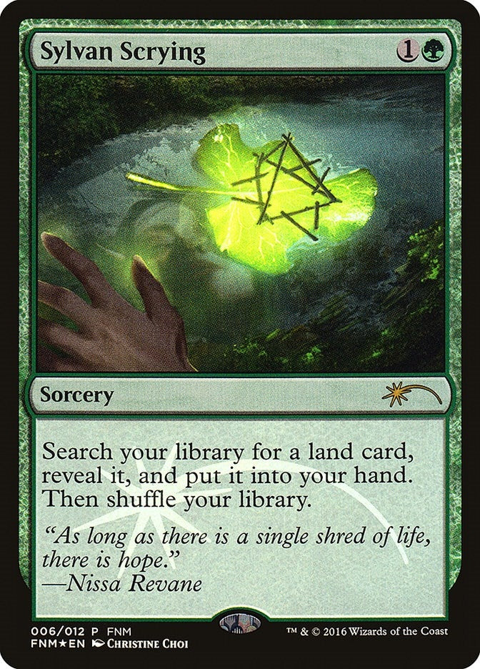 Sylvan Scrying (6) (FNM)