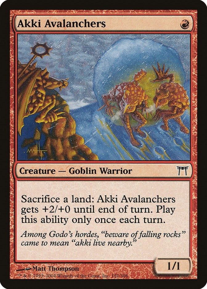 Akki Avalanchers (151) (CHK)