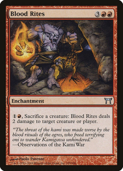 Blood Rites (159) (CHK)