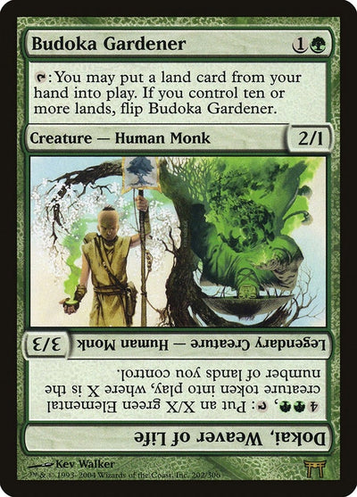 Budoka Gardener // Dokai, Weaver of Life (202) (CHK)