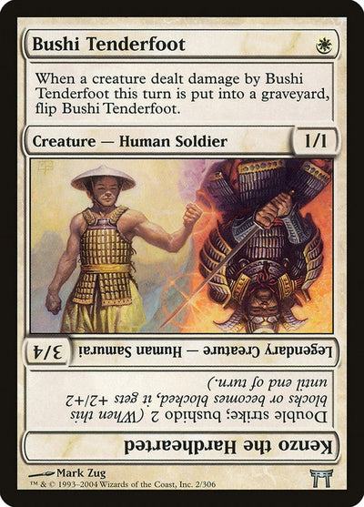 Bushi Tenderfoot // Kenzo the Hardhearted (2) (CHK)