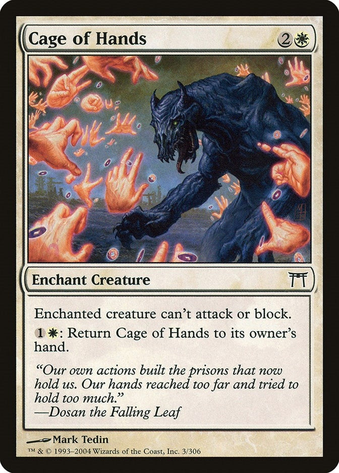 Cage of Hands (3) (CHK)