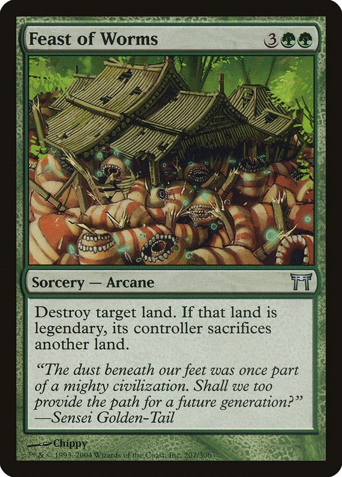 Feast of Worms (207) (CHK)
