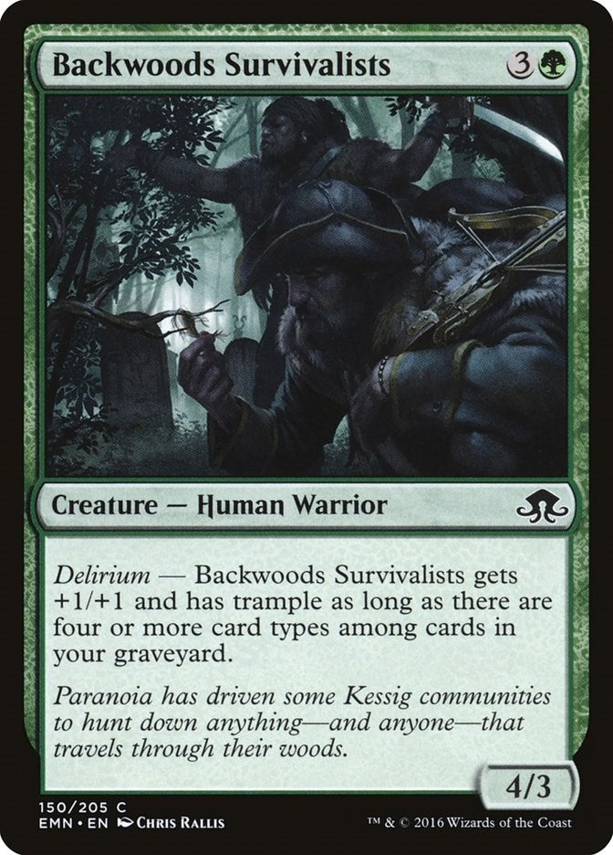 Backwoods Survivalists (150) (EMN)