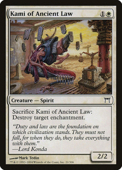 Kami of Ancient Law (21) (CHK)
