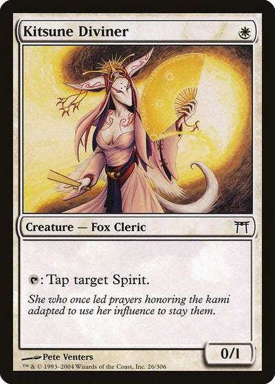 Kitsune Diviner (26) (CHK)