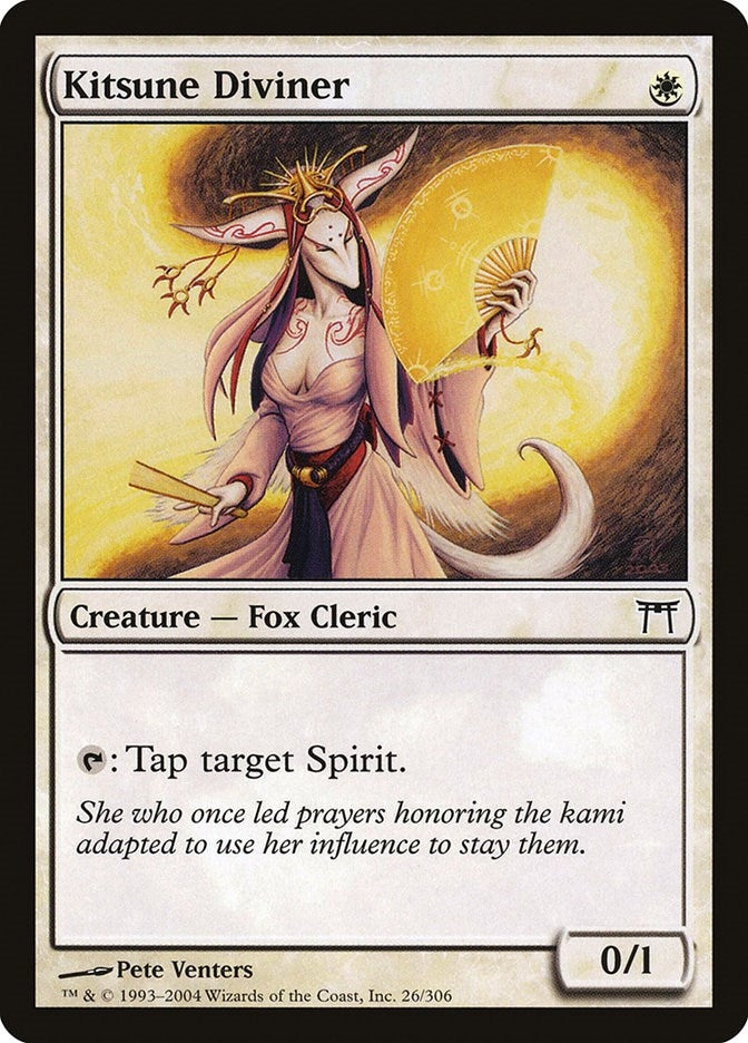 Kitsune Diviner (26) (CHK)