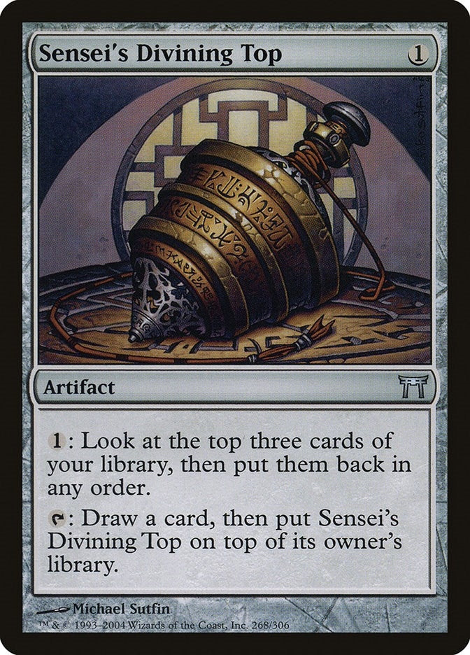 Sensei's Divining Top (268) (CHK)