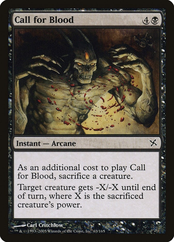 Call for Blood (63) (BOK)