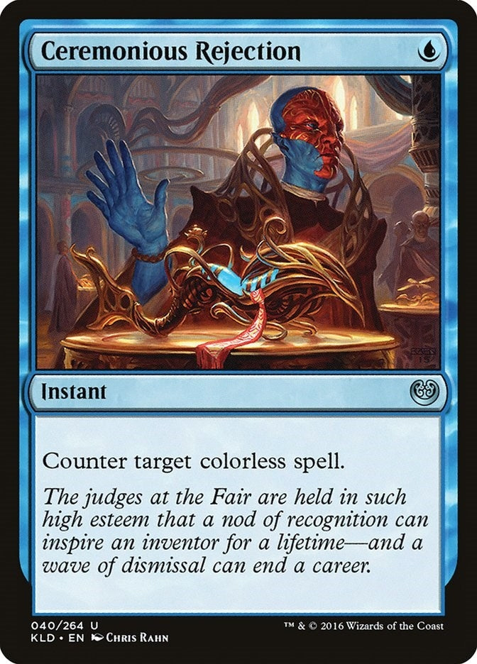 Ceremonious Rejection (40) (KLD)