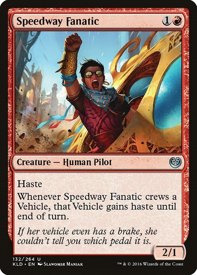 Speedway Fanatic (132) (KLD)