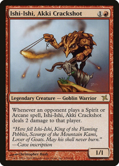 Ishi-Ishi, Akki Crackshot (110) (BOK)