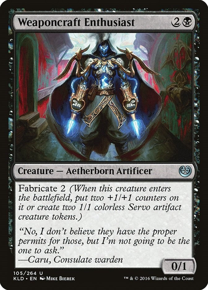 Weaponcraft Enthusiast (105) (KLD)