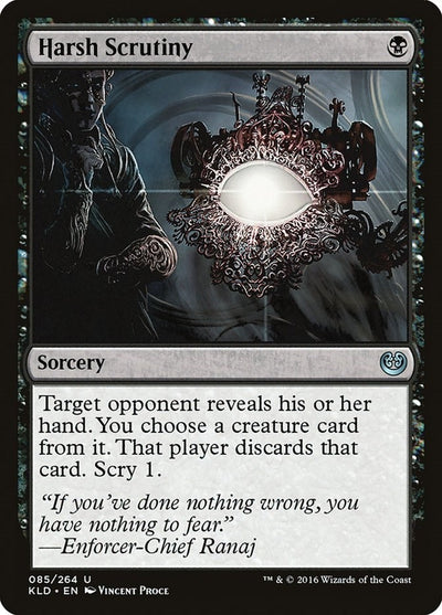 Harsh Scrutiny (85) (KLD)
