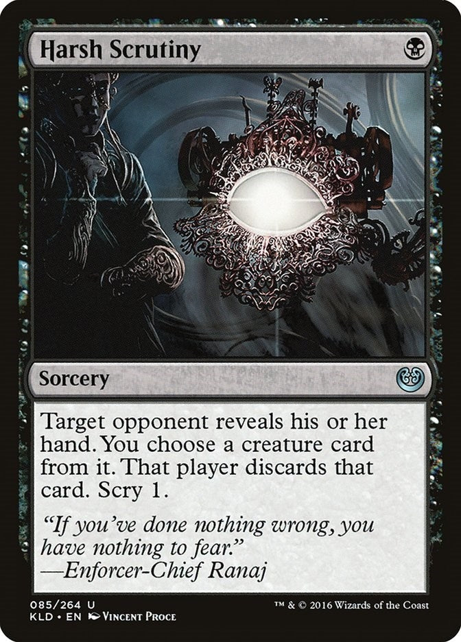 Harsh Scrutiny (85) (KLD)