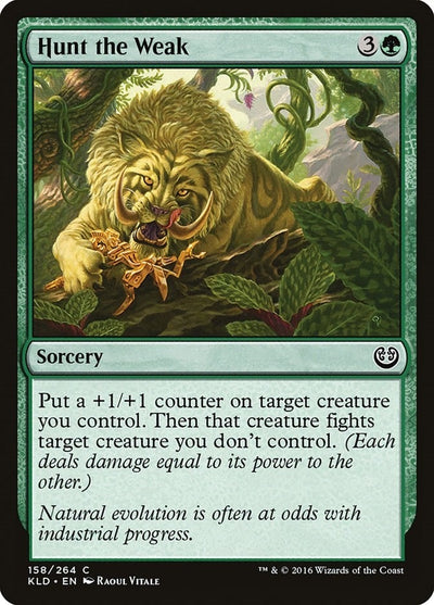 Hunt the Weak (158) (KLD)