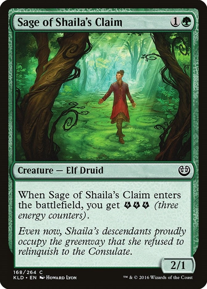 Sage of Shaila's Claim (168) (KLD)