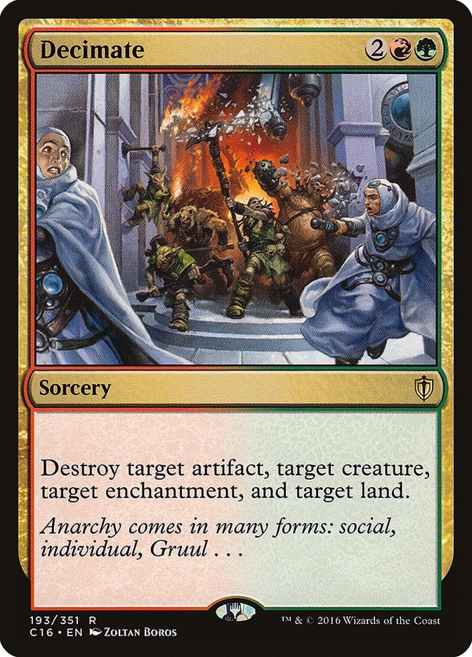 Decimate (193) (C16)