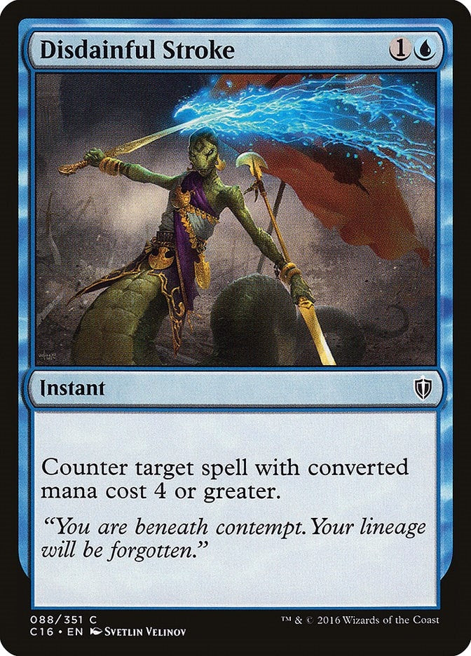Disdainful Stroke (88) (C16)
