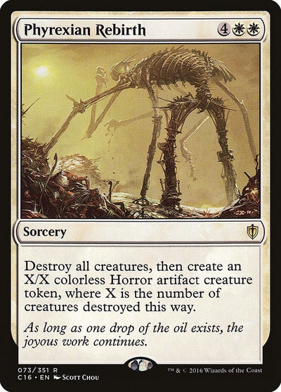 Phyrexian Rebirth (73) (C16)