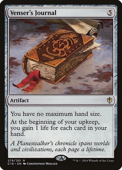 Venser's Journal (279) (C16)