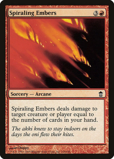Spiraling Embers (116) (SOK)