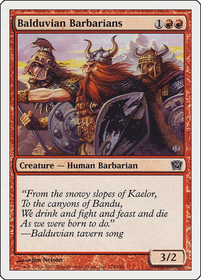 Balduvian Barbarians (174) (9ED)