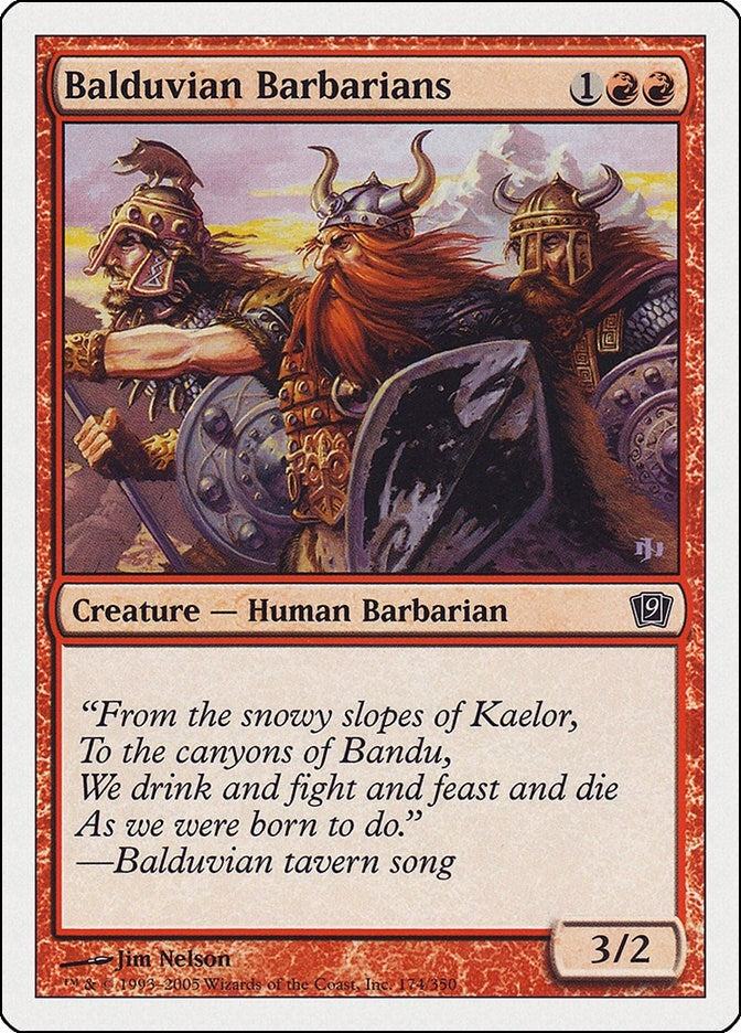Balduvian Barbarians (174) (9ED)