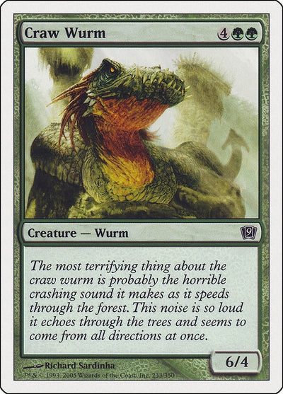 Craw Wurm (233) (9ED)
