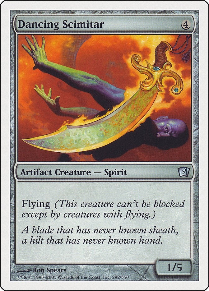 Dancing Scimitar (292) (9ED)