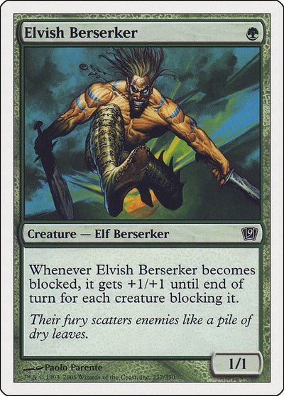 Elvish Berserker (237) (9ED)
