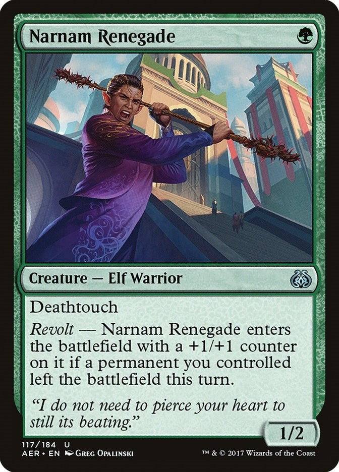 Narnam Renegade (117) (AER)