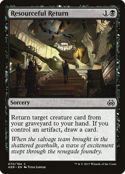 Resourceful Return (70) (AER)