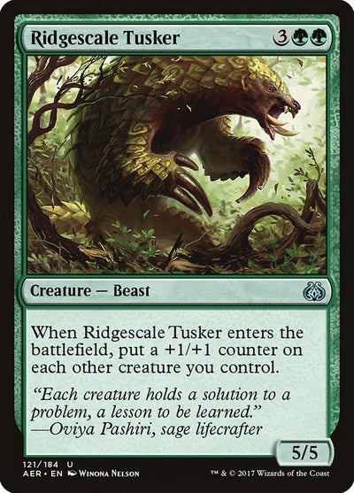 Ridgescale Tusker (121) (AER)