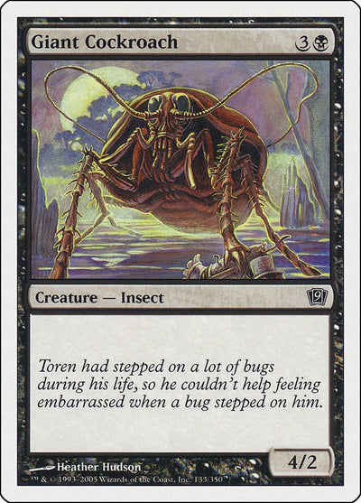 Giant Cockroach (133) (9ED)