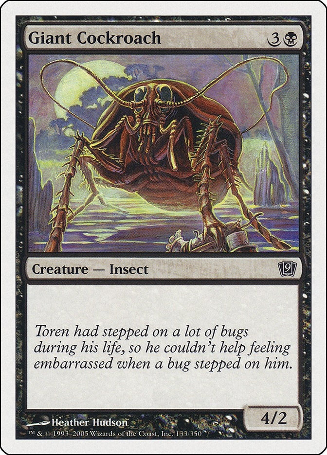Giant Cockroach (133) (9ED)
