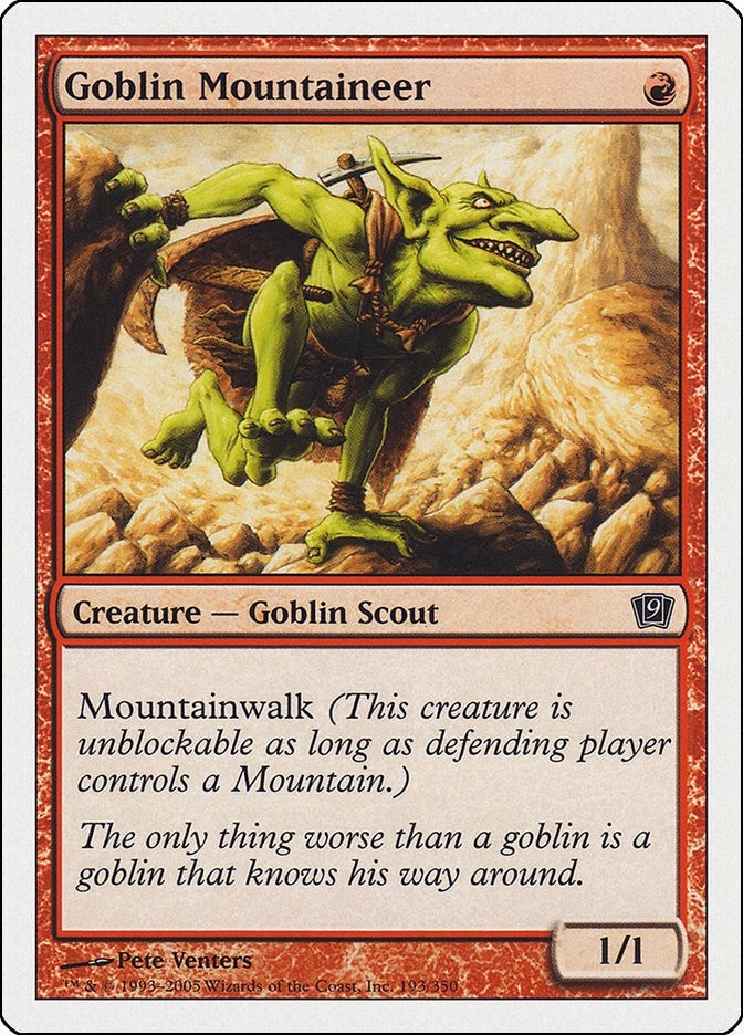 Goblin Mountaineer (193) (9ED)