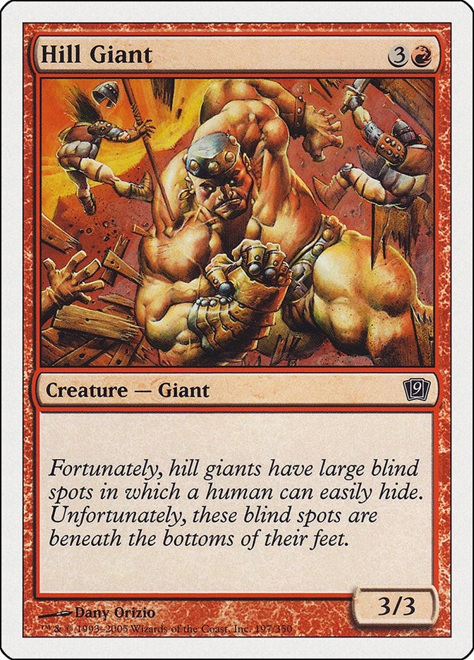 Hill Giant (197) (9ED)
