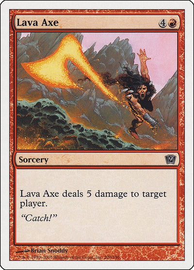 Lava Axe (200) (9ED)