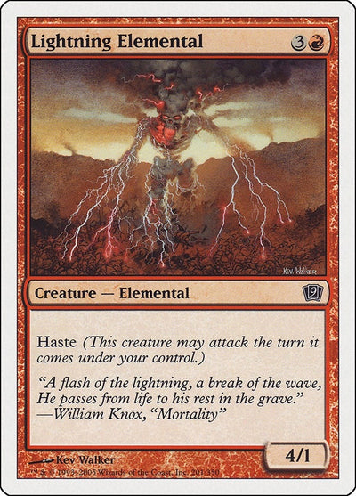 Lightning Elemental (201) (9ED)