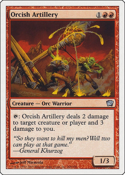 Orcish Artillery (206) (9ED)