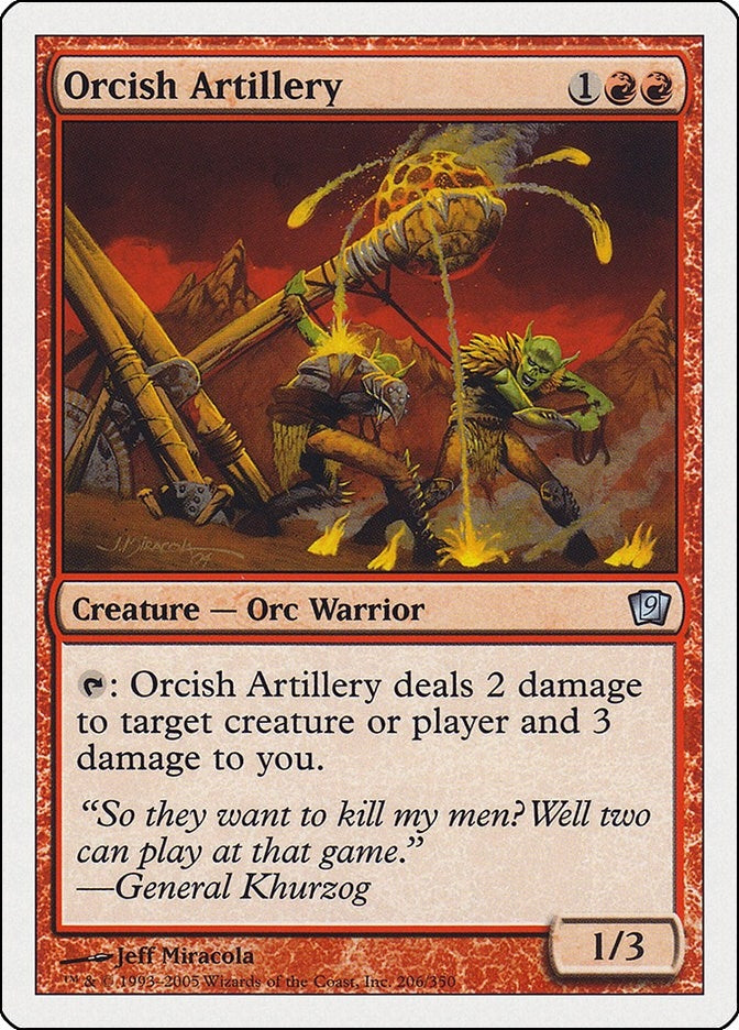 Orcish Artillery (206) (9ED)