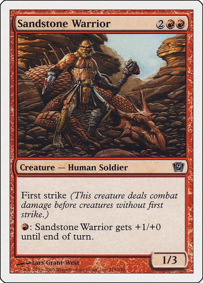 Sandstone Warrior (215) (9ED)
