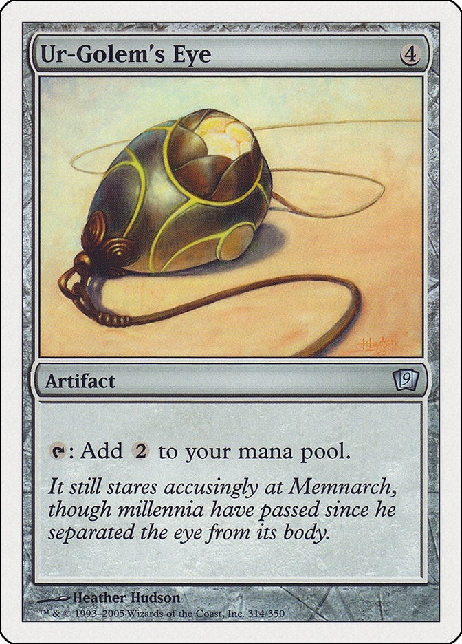 Ur-Golem's Eye (314) (9ED)