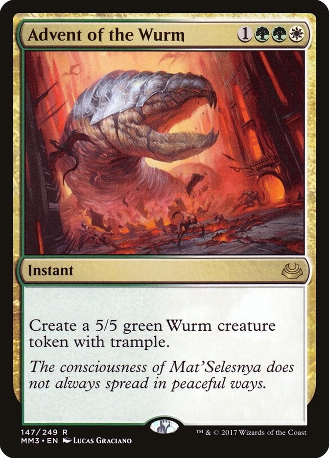 Advent of the Wurm (147) (MM3)
